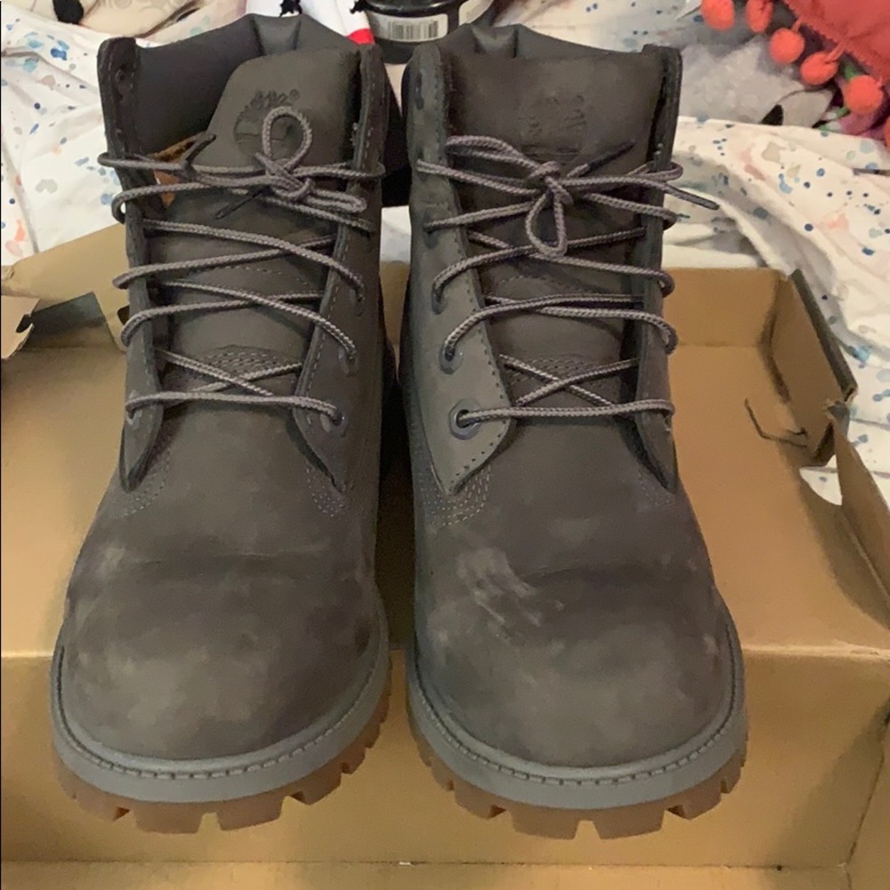 Timberlands Grey. Kids 5